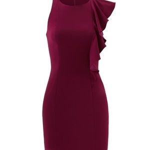 Jay Godfrey size 4 plum dress